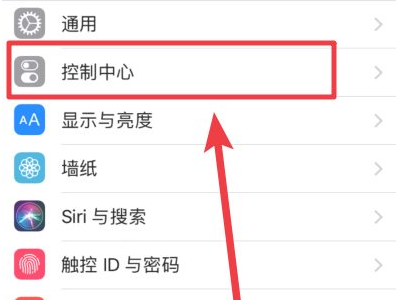 苹果录制屏幕在哪设置声音第1步
