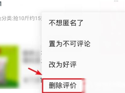 已处理的评价怎么去掉第4步
