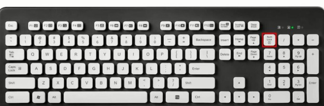 键盘上的上下左右键不能用是怎么回事第1步