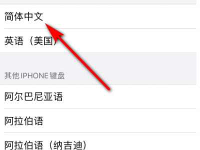 苹果手机手写键盘怎么设置第5步
