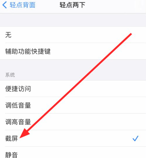 点两下背面截图在哪里设置第5步