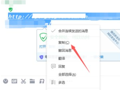 复制链接浏览器中打开第1步