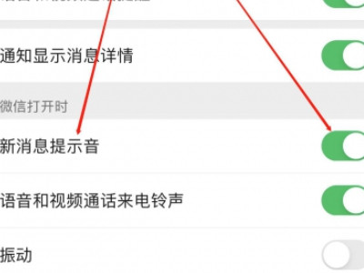 苹果手机微信信息没有提示音怎么回事第4步