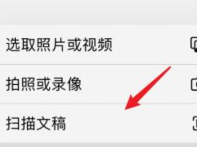 怎样用苹果手机扫描文件第2步