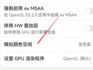 华为手机怎样恢复彩屏第3步