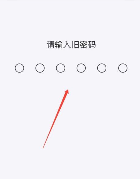 iphone改不回4位密码第5步