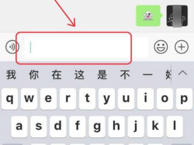 苹果手机微信怎么换行打字第2步