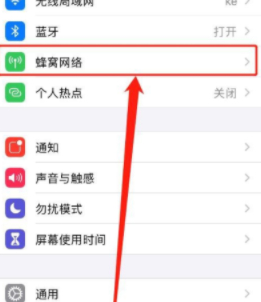 iphone 12怎么关闭5g网络第2步