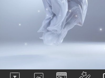 照片上闪闪发光的东西怎么弄第4步