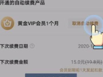 爱奇艺自动续费怎么退回钱第3步