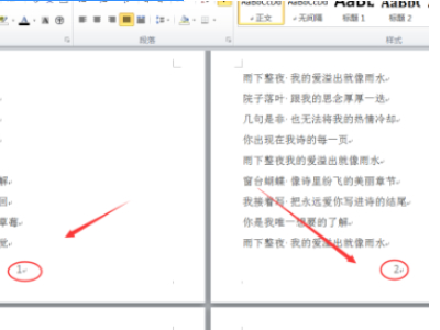 怎么标页码第3步