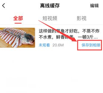 西瓜视频怎么下载下来第6步