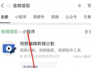 视频转换成音频第2步