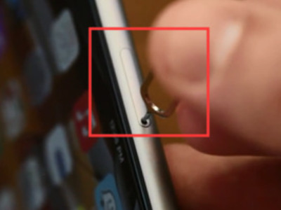 苹果手机怎么装手机卡第1步