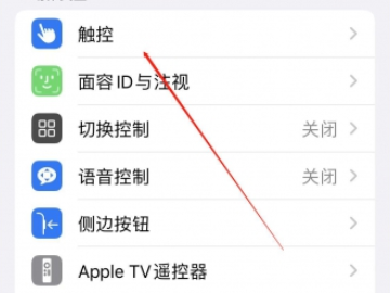 苹果手机控制中心怎么调出来第2步