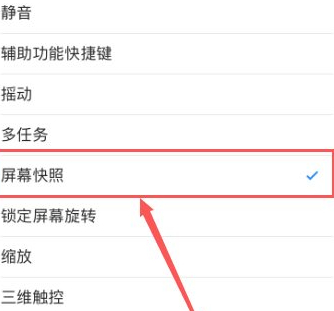 iphoneios11设置敲击截屏第6步