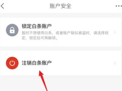 京东开通白条后能取消吗第4步