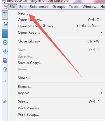 endnote怎么导入文献到word第2步