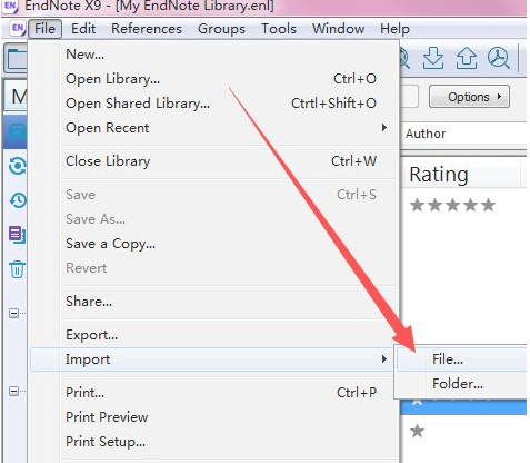 endnote怎么导入文献到word第3步
