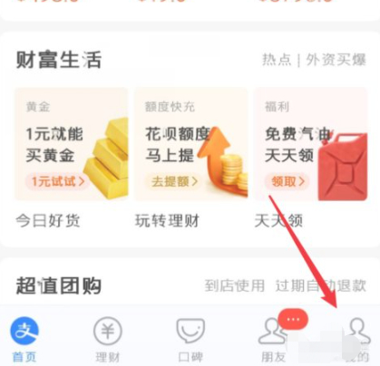 怎么查看支付宝自动续费项目第2步