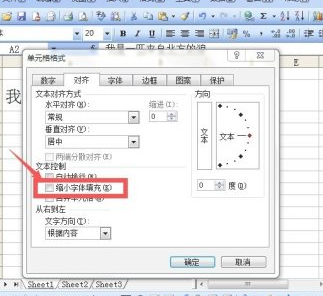 缩小字体填充第4步