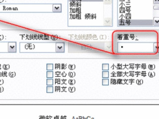 着重号是什么样子第1步