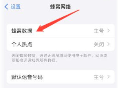 双卡双待手机怎么设置流量走哪个卡第2步