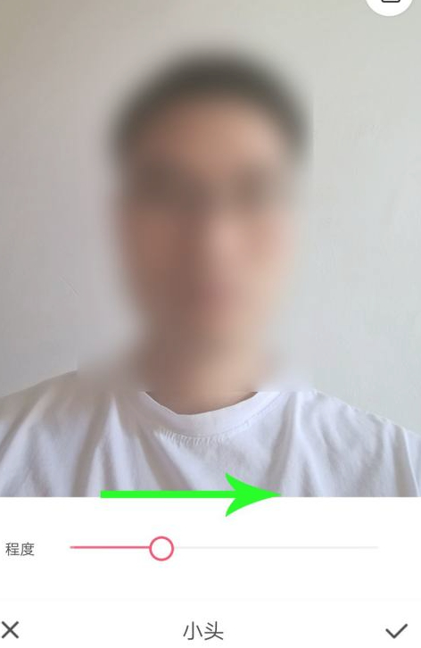 如何把证件照头部比例变小第6步