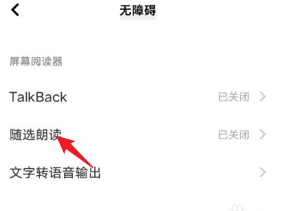 vivo手机怎么设置朗读文字第3步