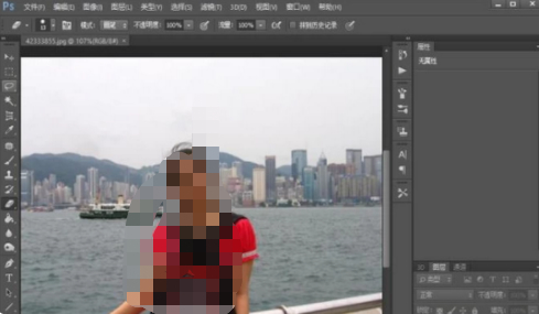 ps怎么提高像素而且变得清晰第1步