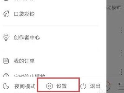 网易云怎么设置不被其他声音打断第2步
