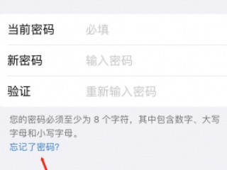 怎么重设apple ID密码第3步