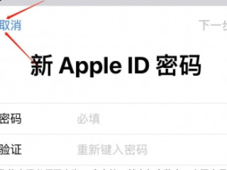 怎么重设apple ID密码第6步