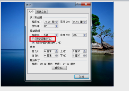 word图片大小怎么设置第3步