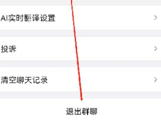 钉钉群怎么退出群聊第4步