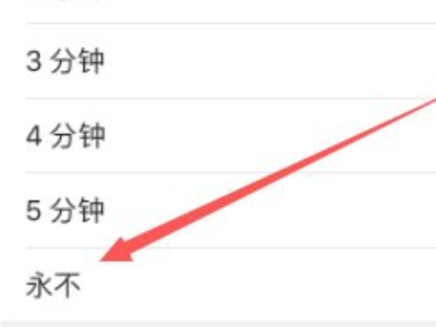 苹果一锁屏热点就断开第4步