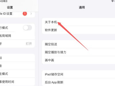 ipad怎么查型号第2步