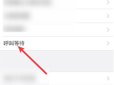 来电等待功能怎么设置第3步