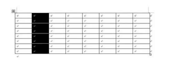 word怎么设置表格列宽第2步