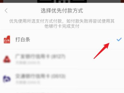 实体店怎么用京东白条付款第5步