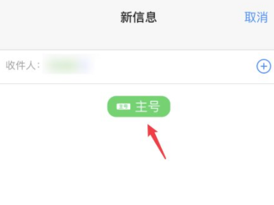 苹果如何用副卡发短信第3步