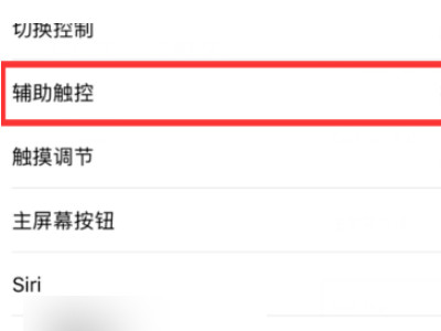 苹果手机屏幕上的圆点怎么取消第4步
