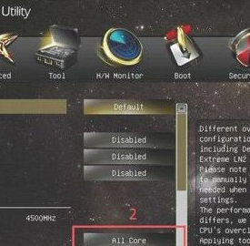 asrock主板bios设置第1步