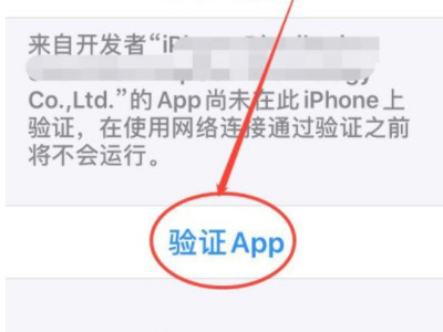 苹果手机怎么验证app第4步