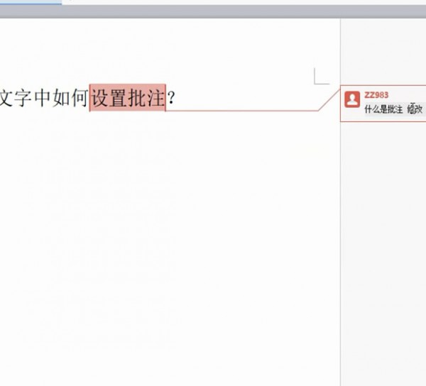 wps批注怎么设置第4步