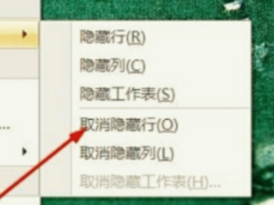 表格取消隐藏怎么取消不了第3步