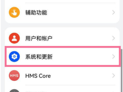 华为手机如何进入开发者选项第2步