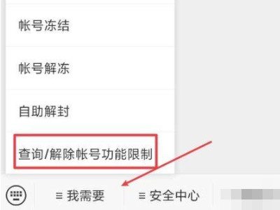 微信被限制群聊和朋友圈怎么解除第5步