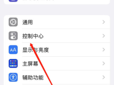 iphone12pro录屏在哪里第1步