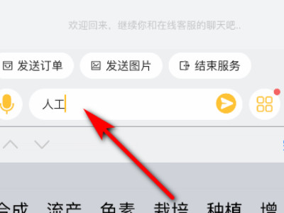 手机上淘宝小二怎么联系第3步